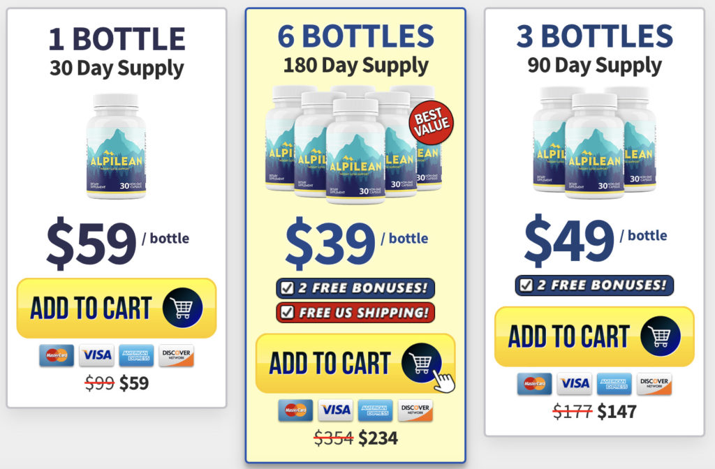 ALPILEAN price